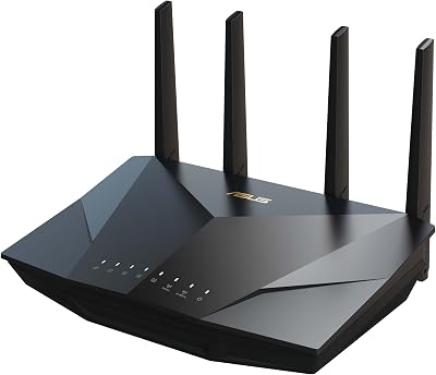 ASUS RT-AX5400 Dual Band WiFi 6 Router 5400Mbps AiMesh Mobile Tethering VPN