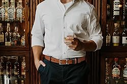 CHAOREN Mens Belt 1 Piece – Leather Reversible