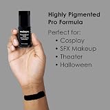Mehron CreamBlend Stick Black .75oz 21g Face Body Paint Foundation Cream Makeup view 3
