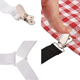 Felly Bed Sheet Clips 4 Pack, Triangle Straps & Fasteners for Mattress view 5
