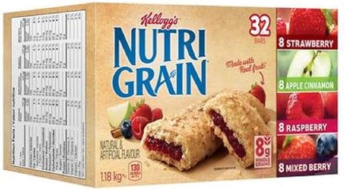 baby nutri grain bars