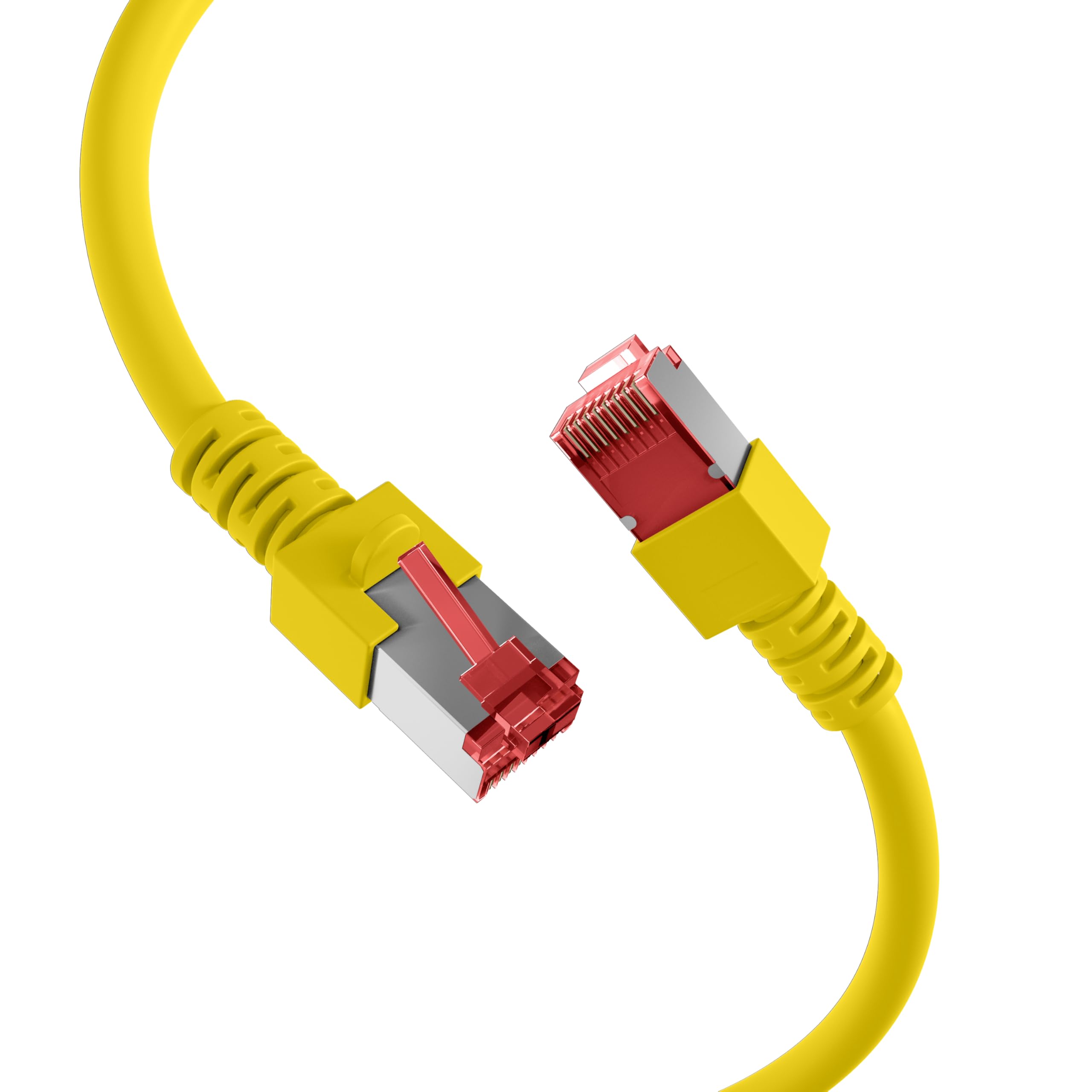 EFB-Elektronik 2 m CAT6 S/FTP 2 m Network Cable – RJ-45 Network Cable (2 m, yellow, RJ45, YELLOW)