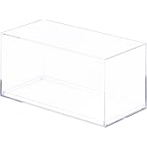 Pioneer Plastics 083C Clear Plastic Display Case for 1:32 Scale Cars, 8" W x 3.75" D x 3.5" H (Mailer Box)