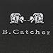 B.Catcher Silver Earrings Studs for women Cubic Zirconia Gemini Earring set