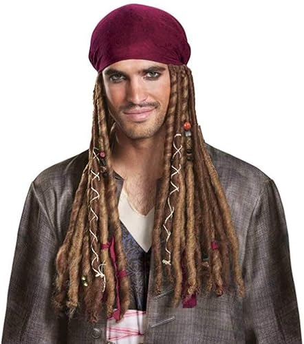 Amazon Co Jp ハロウィン コスチューム ディズニー Disney パイレーツ オブ カリビアン ジャック スパロウ バンダナ ドレッド 大人用 224ad 並行輸入品 ホビー