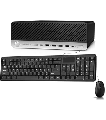 Amazon.com: HP EliteDesk 705 G4 Desktop SFF Ryzen 5 Pro 3.6GHz