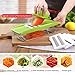 Mandoline Vegetable Slicer -Baban 9 in 1 Multi-function Food Slicer and Fruit Cutter - with 5 Interchangeable Sharp Blades, Safety Hand guard, Butting Board, Blades box and Easy Food Container