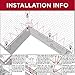 Grip Clip Roof Clips for Installing Heat Tape, Prevents Ice Dam Damage to Roof and Gutters, Simple Nail Free Cable Clips (25 Pack) (.325, Raw Aluminum)