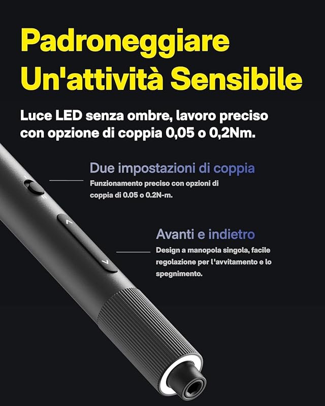 25 in 1 ADV Cacciavite Elettrico, Mini Set Cacciavite per Occhiali