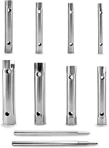 QWORK Box Spanner Set Tubular Spanners 6 7-20 22 mm 10 Pcs with 2 Tommy Bars view 6