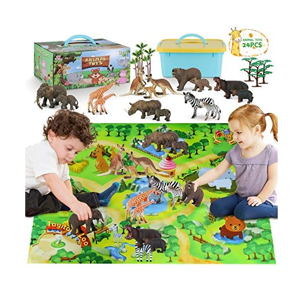 Tagitary-Animals-Toy-Play-Set-Mini-Animal-Figures-Zoo-Animals-Figures-Jungle-Wildlife-Animals-Toys-Set-Learning-Educational-and-Child-Development-Toy-for-Kids-Boys-Girls-Gift Tagitary Animals Toy Play Set Mini Animal Figures Zoo Animals Figures Jungle Wildlife Animals Toys Set Learning…