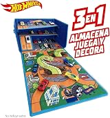 Hot Wheels 3-IN-1 Collapsible Car Storage Box & Playmat - Organize 200 Cars view 2
