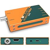 AVMATRIX UC2018 Video Capture Card SDI&amp;HDMI to USB 3.0(Gen1) 1080P60 Uncompressed (YUY2) Video Capture with Line in for Video Conferencing Telemedicine Online Education on OBS, Zoom, Teams, PC/Mac