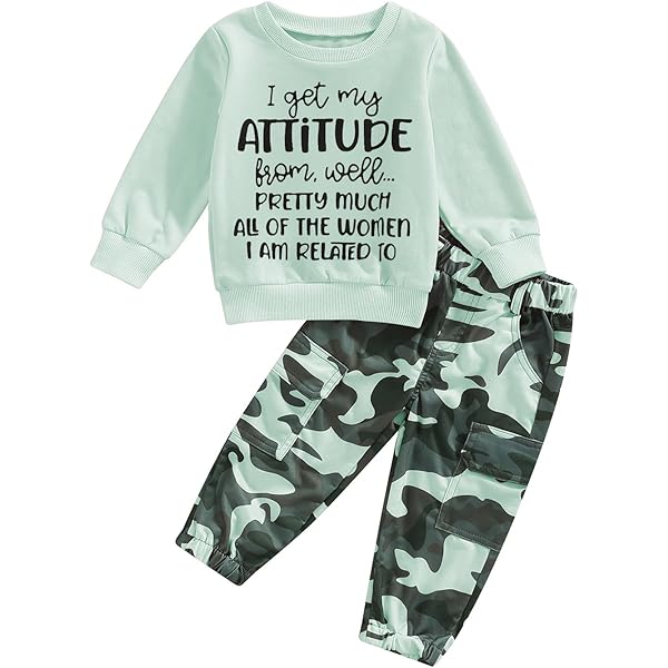 Pull Garçon Camouflage Vert George – Taille 2-3 Ans – Coton – Occasion Très Bon état