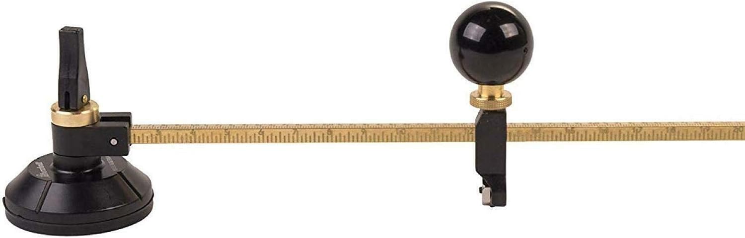 Silberschnitt Circle Cutter with 6 Steel Wheels 40cm Diameter, Yellow - Image 3