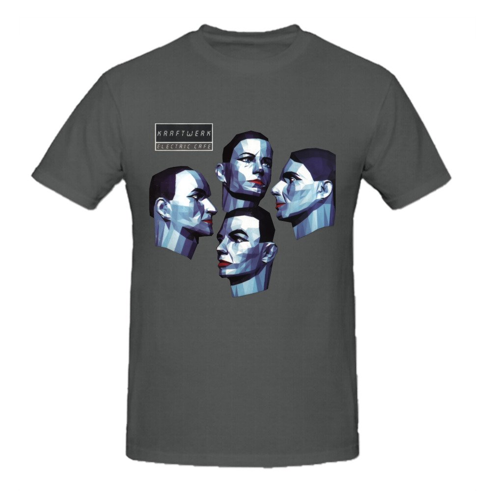 Heeloo Men's Kraftwerk Electric CAF Personalized Big T Shirt