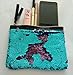 Winmany Sequin Makeup Bag Reversible Cosmetic Bag, Fashion Women Handbag Bling Glitter Evening Party Bag,Sparkling Shiny Clutch Handbag Wedding Bag Purse Wallet Pouch