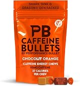 Caffeine Bullet Energy Chews Chocolate Orange 4x85mg Fast Kick view 1
