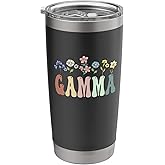 Gamma Gifts Women Wildflower Floral Design Gamma Stainless Steel Insulated Tumbler