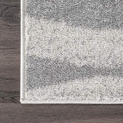 nuLOOM Tristan Contemporary Area Rug, 4' x 6', Grey