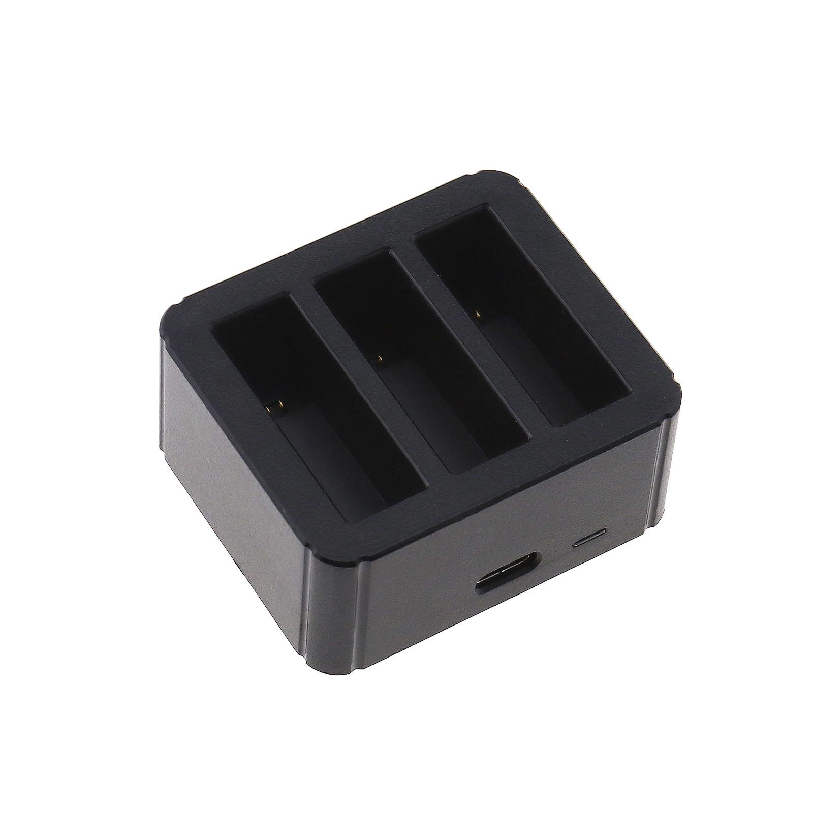 YINETTECH Camera Battery Charger with Type-C Charging Port DC 5V 3A Compatible wiith DJI OSMO Action 1 Sports Camera