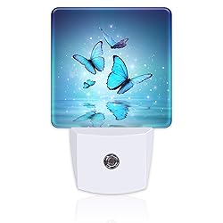 Magic Butterflies on Water Night Light for