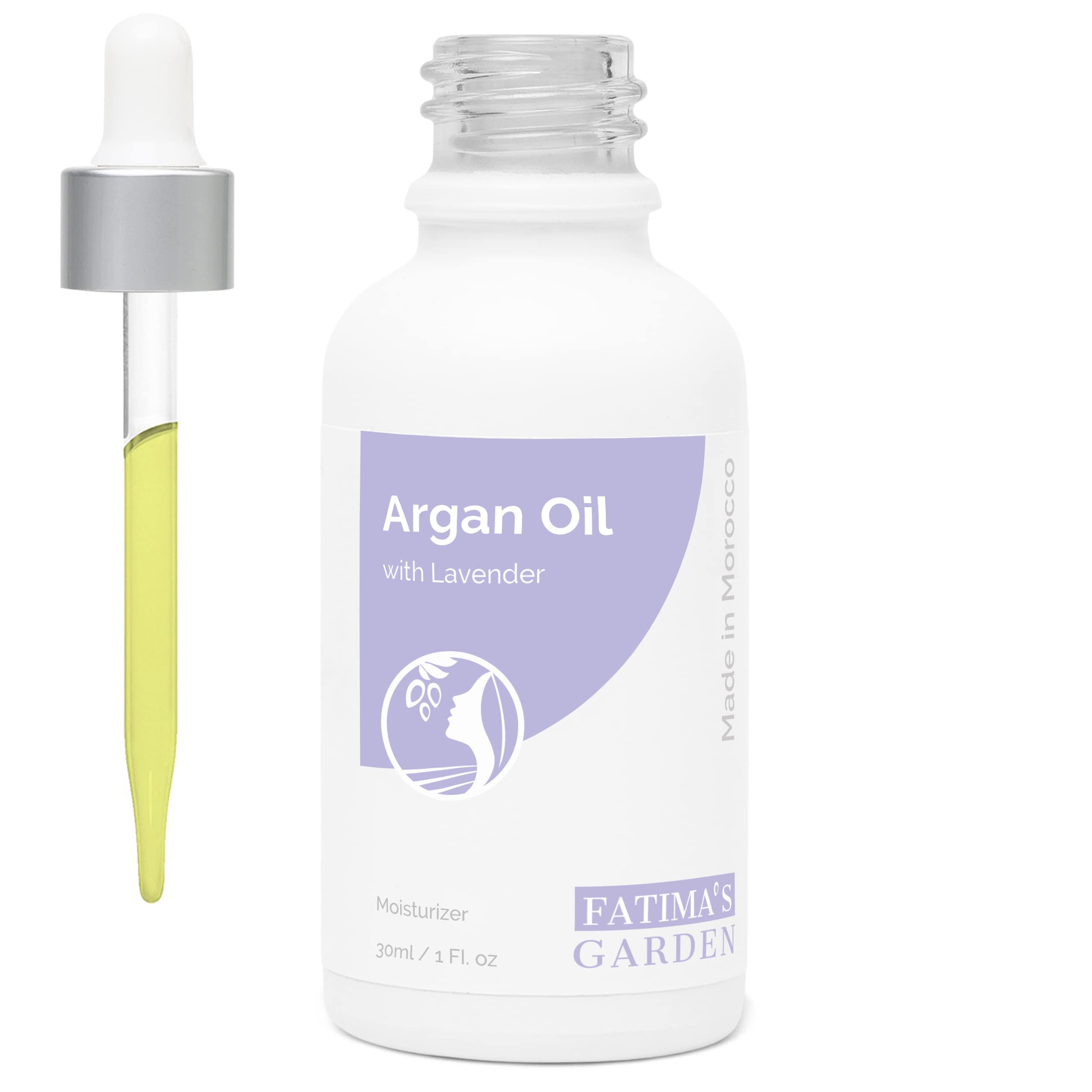Fatima's Garden Argan & Lavender Oil - Soothing Moisturizer, 30ml