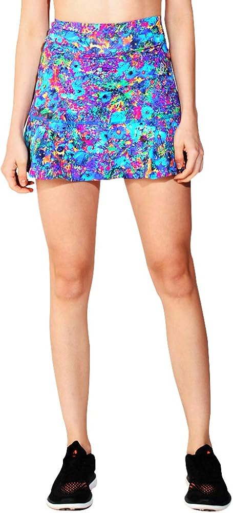 Dona Jo Official JoJo Skirt with deep Side Pockets for Storage and Made with Light 5-Way Stretch Material at  Women’s Clothing store