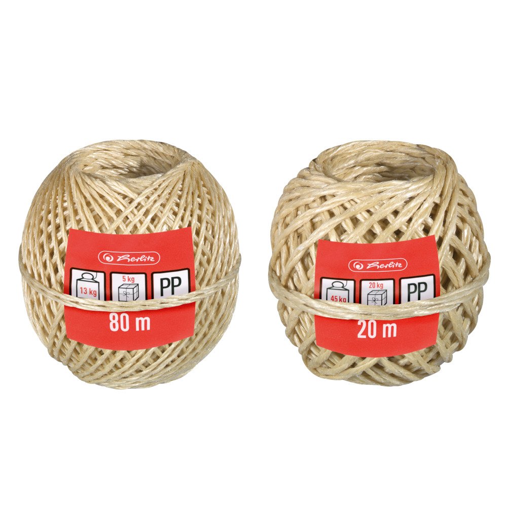 Herlitz 8859613 String 80 m, 1 Ball 80m/20m