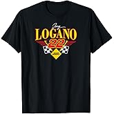 NASCAR - Joey Logano 22 Team Penske Triangle Wings Black T-Shirt