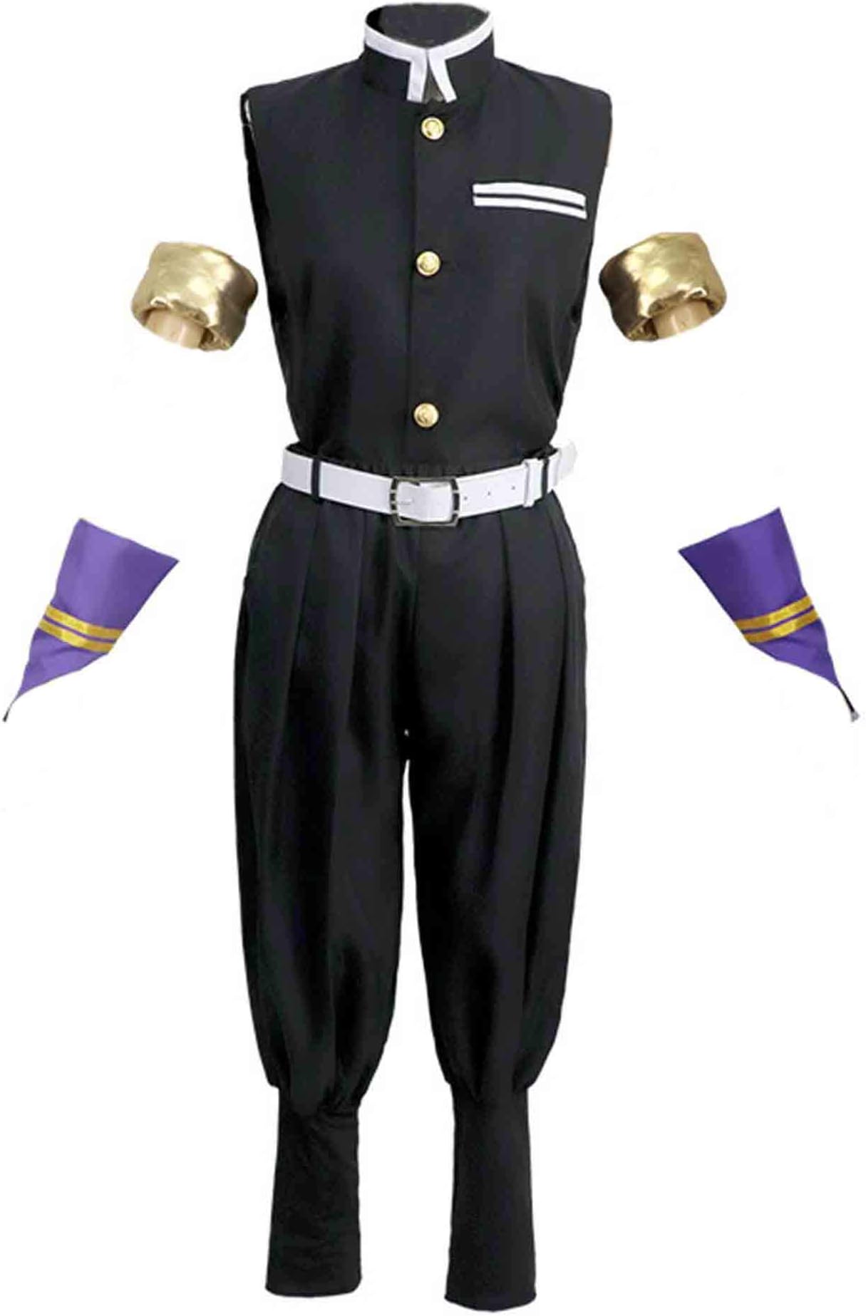 XCJLW Demon Slayer Kamado Nezuko Tanjirou Agatsuma Zenitsu Tomioka Giyuu Cosplay Costume Halloween Kimono Outfit
