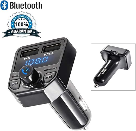 Amazon Com Tickran X1 Car Bluetooth Fm Transmitter Wireless In