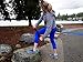 Tiger Tail 22in Massage Stick Portable Roller, Handheld, Deep Tissue Foam Roller, Body Massage and Myofascial Release Tool for Legs, Neck, Calves, Thighs, Shins & Back, The Long One 22, Made in USA