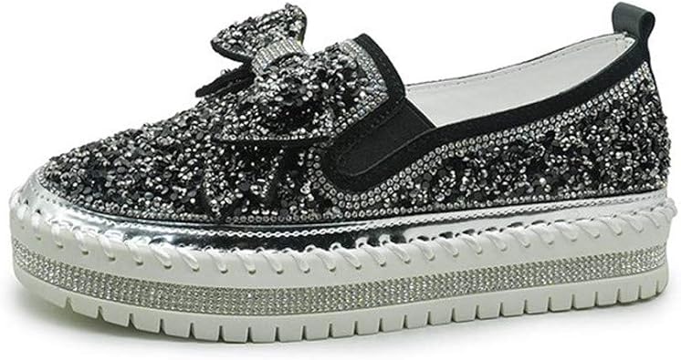 thick sole slip on shoes