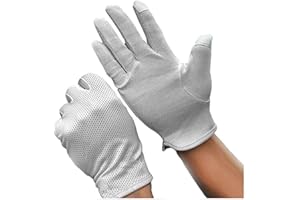 Driving Gloves for Men Women Cotton Non Slip Touchscreen UV Sun Protection Gloves for Cycling Motorcycle Camping