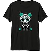 Sugar Skull Cat Halloween Premium T-Shirt