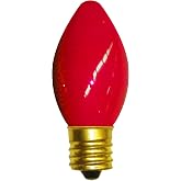 Brite Star 44-314-00 (4 Pack Red C7 Replacement Bulbs
