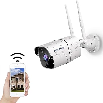 Camera Surveillance Wifi Exterieur Full Hd 1080p Camera Ip Wifi Sans Fil Camera De Securite Etanche A La Ip66 Detection De Mouvement Acces A Distance App Audio Bidirectionnel Stockage Sd Et Cloud Amazon Fr High Tech
