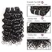 Urbeauty Hair Brazilian Kinky Curly Hair 4 Bundles Jerry Curly Wave Hair 50g/bundles 100% Unprocessed Brazilian Curly Hair Virgin Human Hair Extensions (8 8 8 8 Jerry Curly)