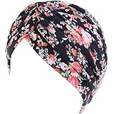 beauty YFJH Women's Cotton Turban Head Wrap Cancer Chemo Beanies Cap Headwear Cap Bonnet Hair Loss Hat