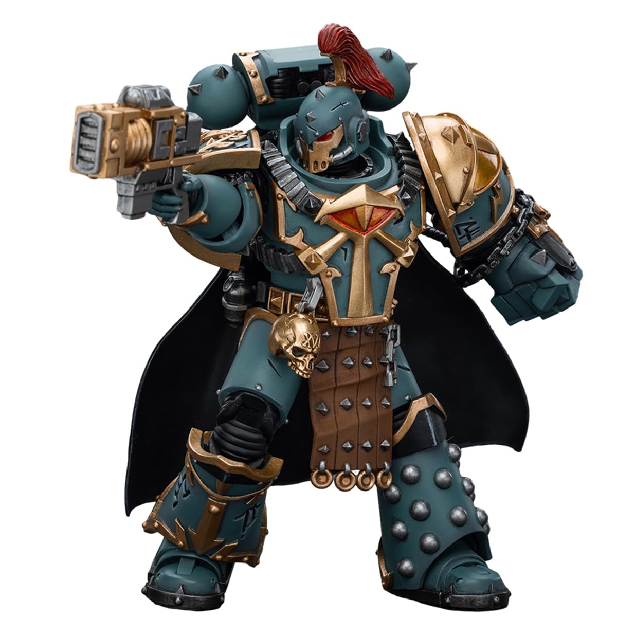 HiPlay JoyToy Warhammer The Horus Heresy Collectible Figure: Sons of Horus Legion Praetor with Power Fist, 1:18 Scale Action Figures JT7493