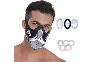 FDBRO Sports Mask 12 Breathing Levels Pro Workout Mask for Fitness,Running,Resistance,Cardio,Endurance Mask for Fitness Sport Mask