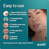 Compeed Hydrocolloid Cold Sore Patches 15 Invisible Plasters 12h Protection view 6