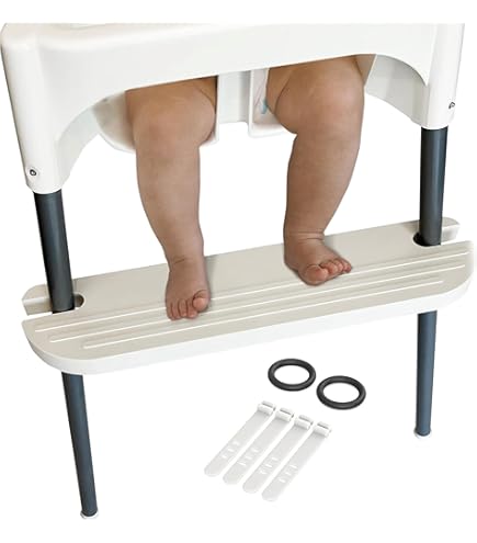 Reposapiés Ajustable Para Trona Infantil - Soporte Ergonómico, Antideslizante, Portátil Para Casa Y Viajes