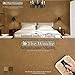 The Woolie Original Full-Size Natural Sheepskin Faux Paint and Glaze Techniques Pad 9.5 X 5.5 inch x 3/4 in. Thick Nap (VALUE 2-PACK)