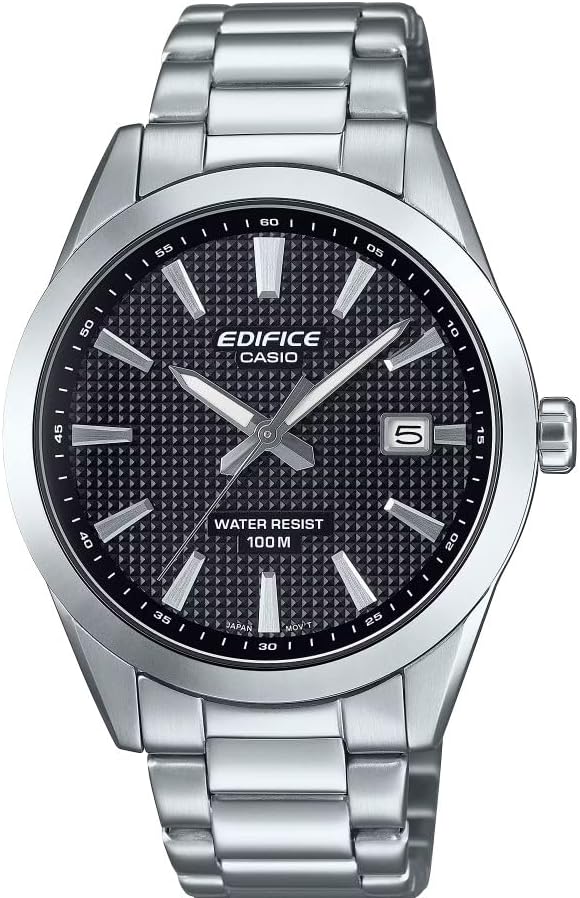Amazon.com: Casio Edifice EFB-109D Series | Silver/Black