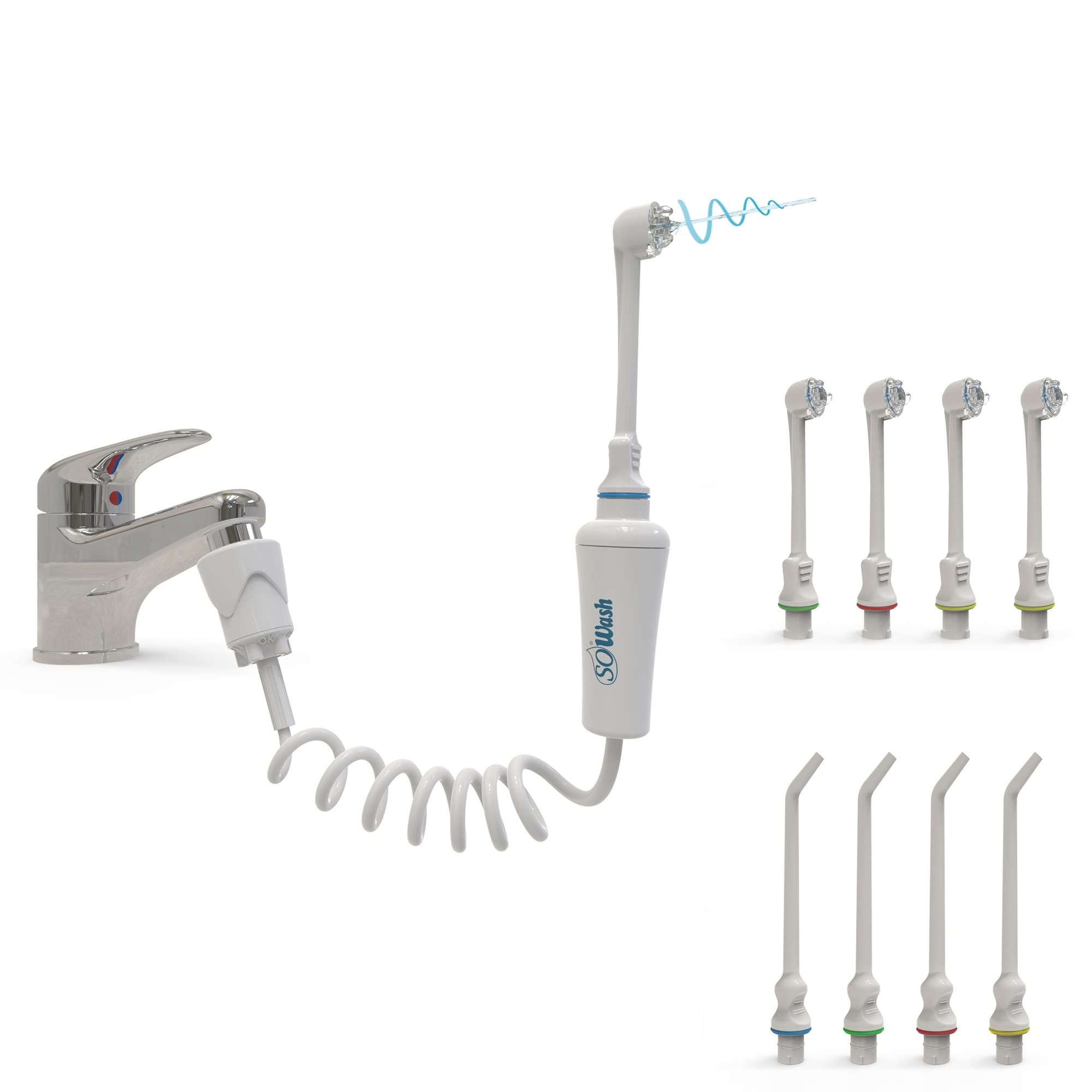 SOWASH – “Family” pkg. - Oral irrigator for Oral Hygiene, connectable to The Faucet