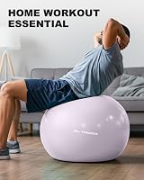 Trideer Exercise Ball Anti-Burst Gym Ball with Pump 45-85 cm 330 lb view 3