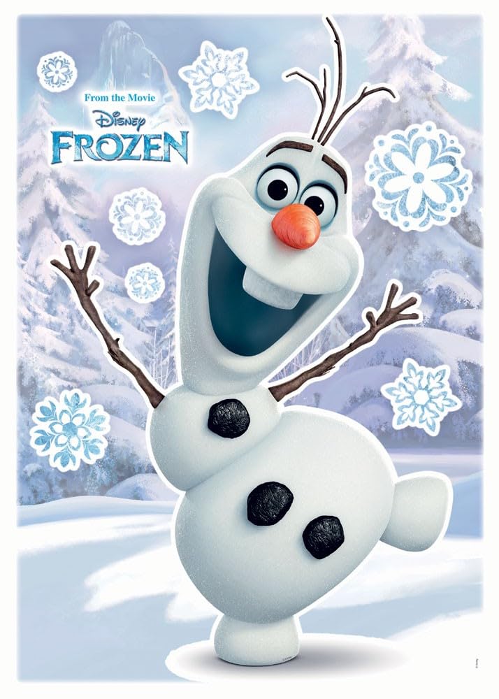 Komar 14047h Decorative Stickers Olaf Multi-Coloured/White/Grey