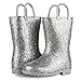 Chillipop Children's Glitter Rain Boots for Little Kids & Toddlers, Boys & Girls